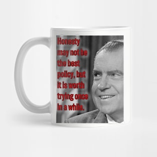 President Nixon's Honesty Policy Mug